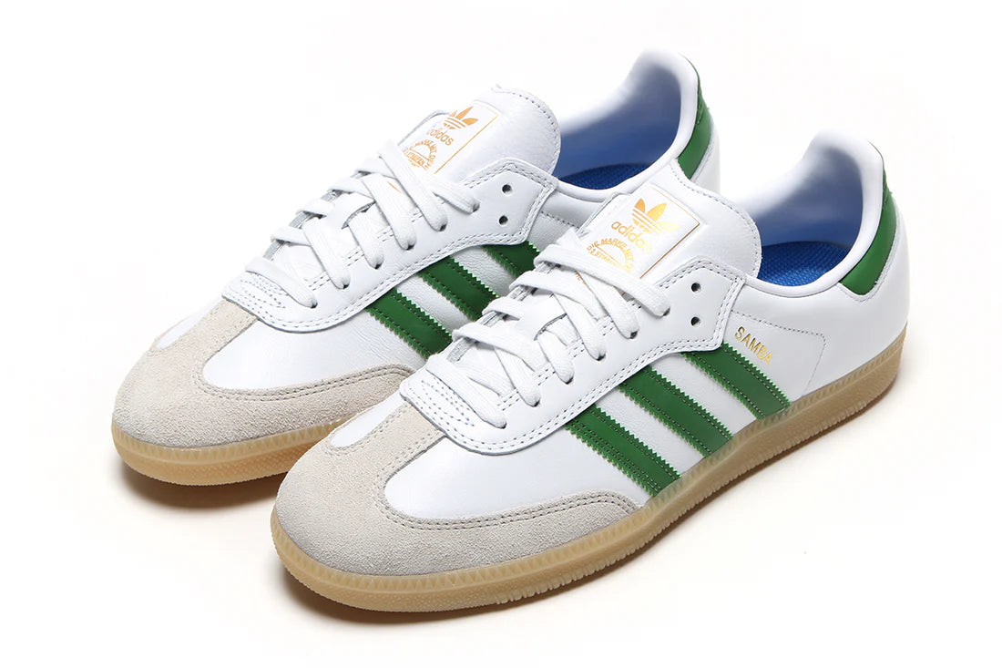 Adidas Samba ADV - White / Court Green / Gum