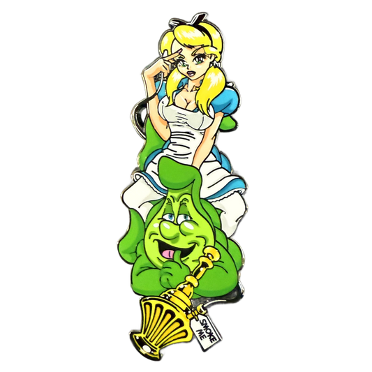 Hook-Ups Alice Enamel Pin