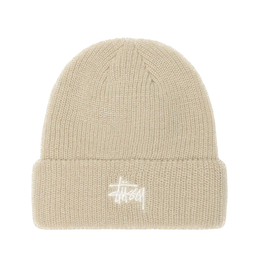 Stussy Basic Cuff Beanie - Faded Tan