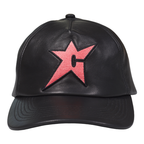 Carpet Company C-Star Genuine Leather Hat - Black