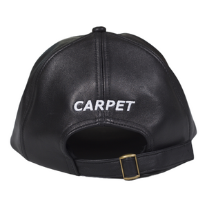 Carpet Company C-Star Genuine Leather Hat - Black
