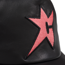 Load image into Gallery viewer, Carpet Company C-Star Genuine Leather Hat - Black