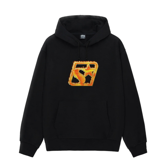Stussy Blaze Hoodie - Black