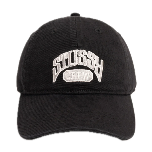 Stussy Low Profile Crew Strapback - Black