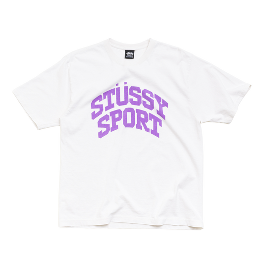 Stussy Block Sport Tee - White