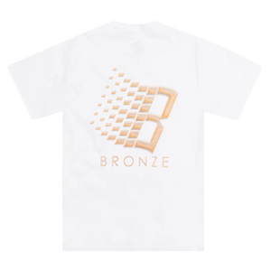 Bronze 56K Balloon Logo Tee - White