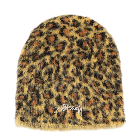Stussy Leopard Skullcap - Brown