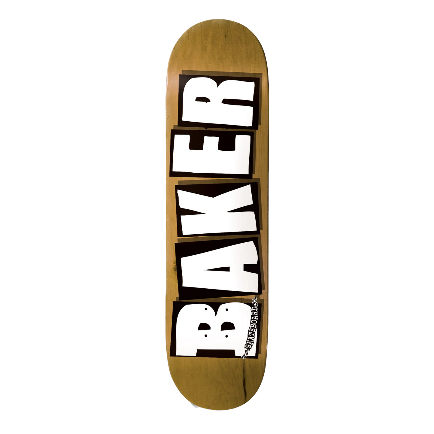 Baker Brand Logo Random Veneer B2 Shape Deck - 8.25