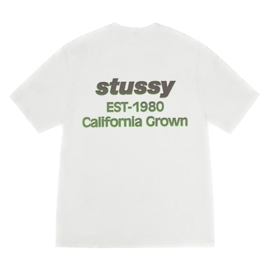 Stussy California Grown Pigment Dyed Tee - Natural