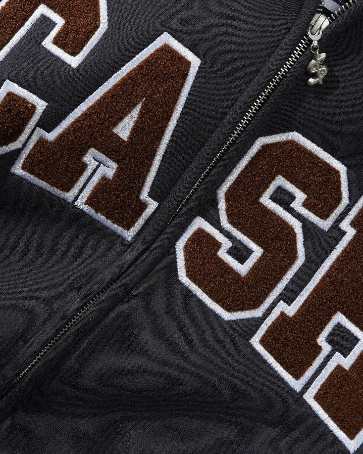 Cash Only Campus Zip Hood - Charcoal