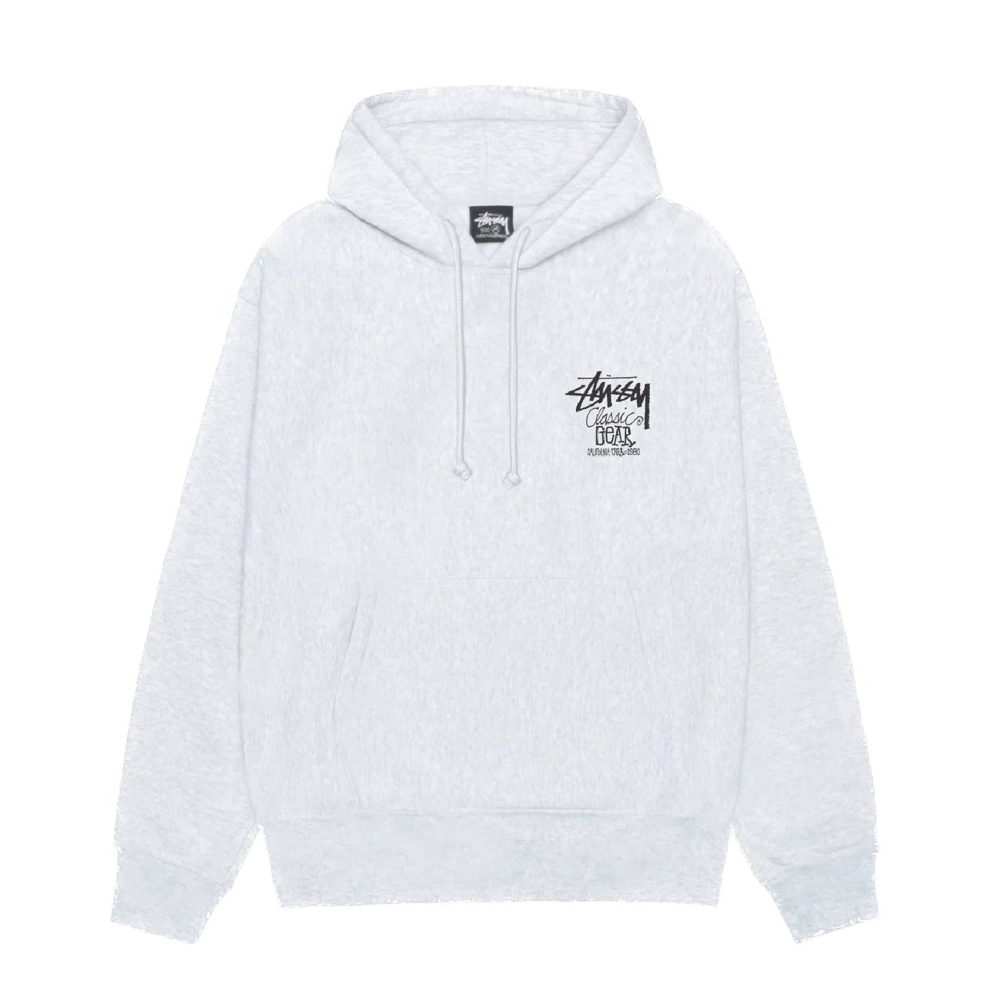 Stussy Classic Gear Hoodie - Ash