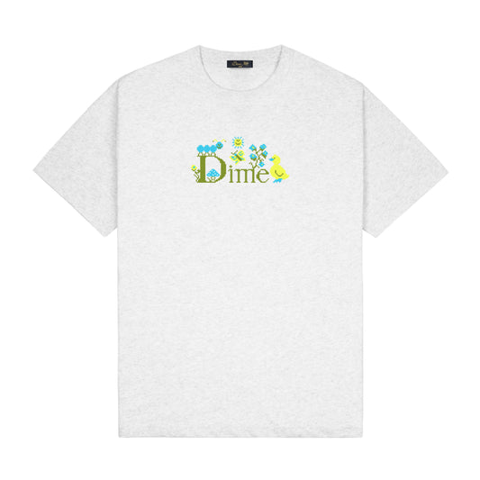 Dime Classic Cross Stitch Tee - Ash