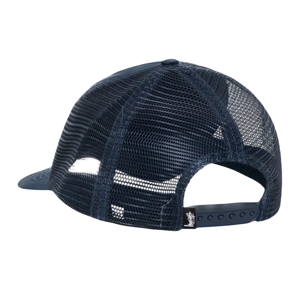 Stussy S Crown Trucker Cap - Navy