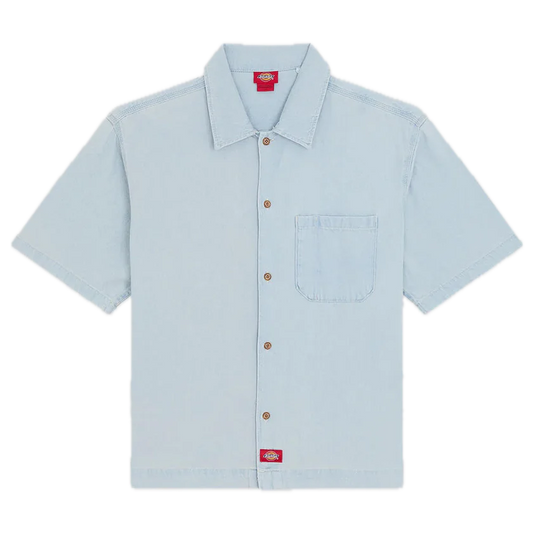 Dickies Washed Denim Shirt - Fog Blue