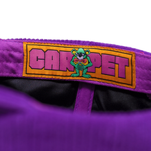 Load image into Gallery viewer, Carpet Company Dino Corduroy Hat - Purple