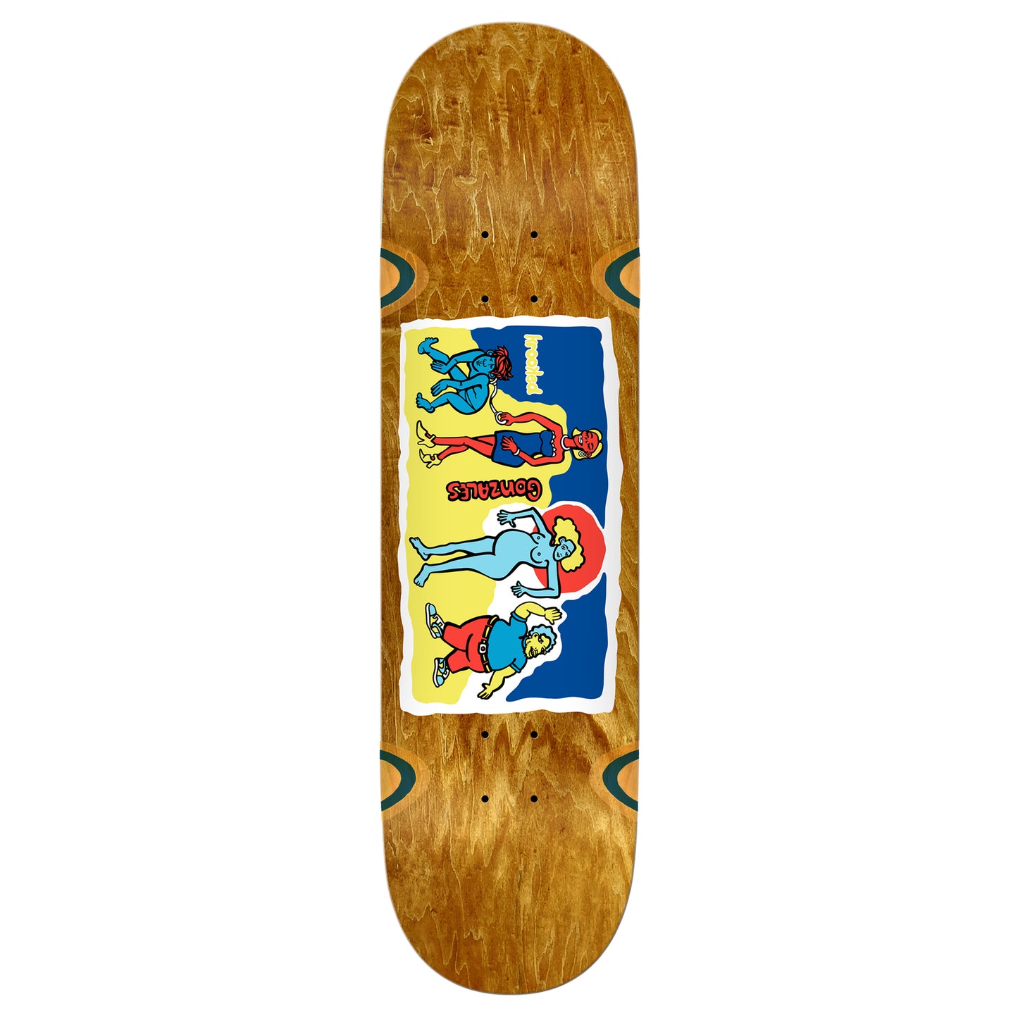 Krooked Gonz Family Affair Wheel Well Deck - 9