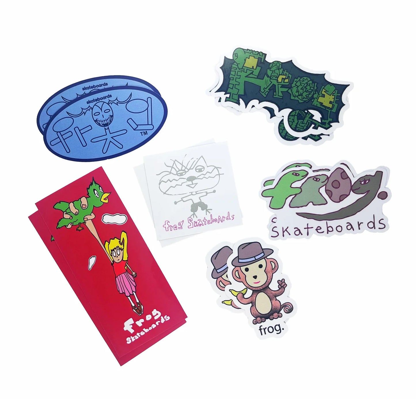 Frog Sticker Pack #14