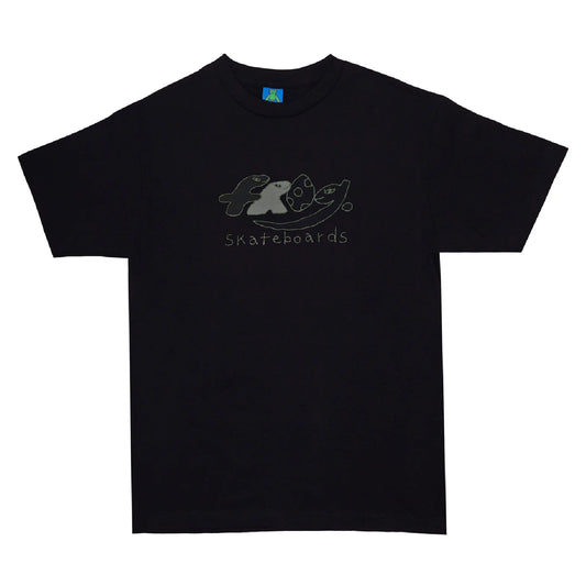 Frog Dino Logo Tee - Black