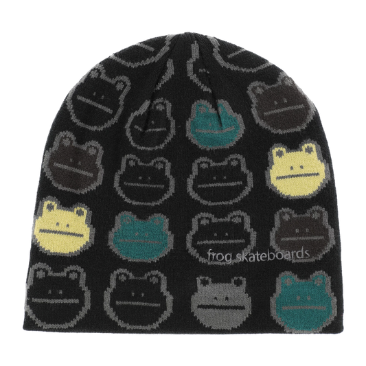 Frog Nation Beanie - Black