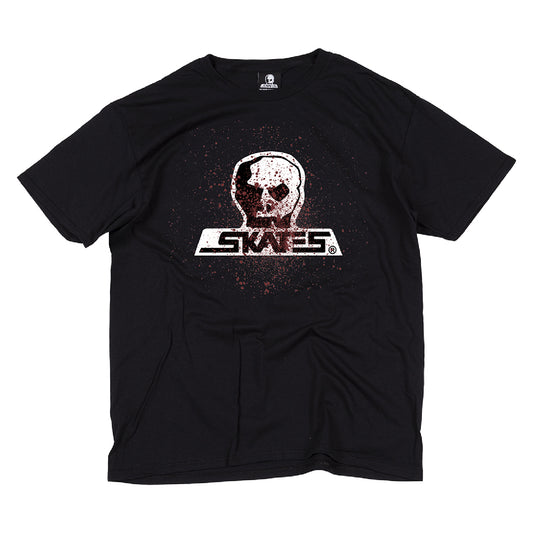 Skull Skates Give Blood Tee - Black