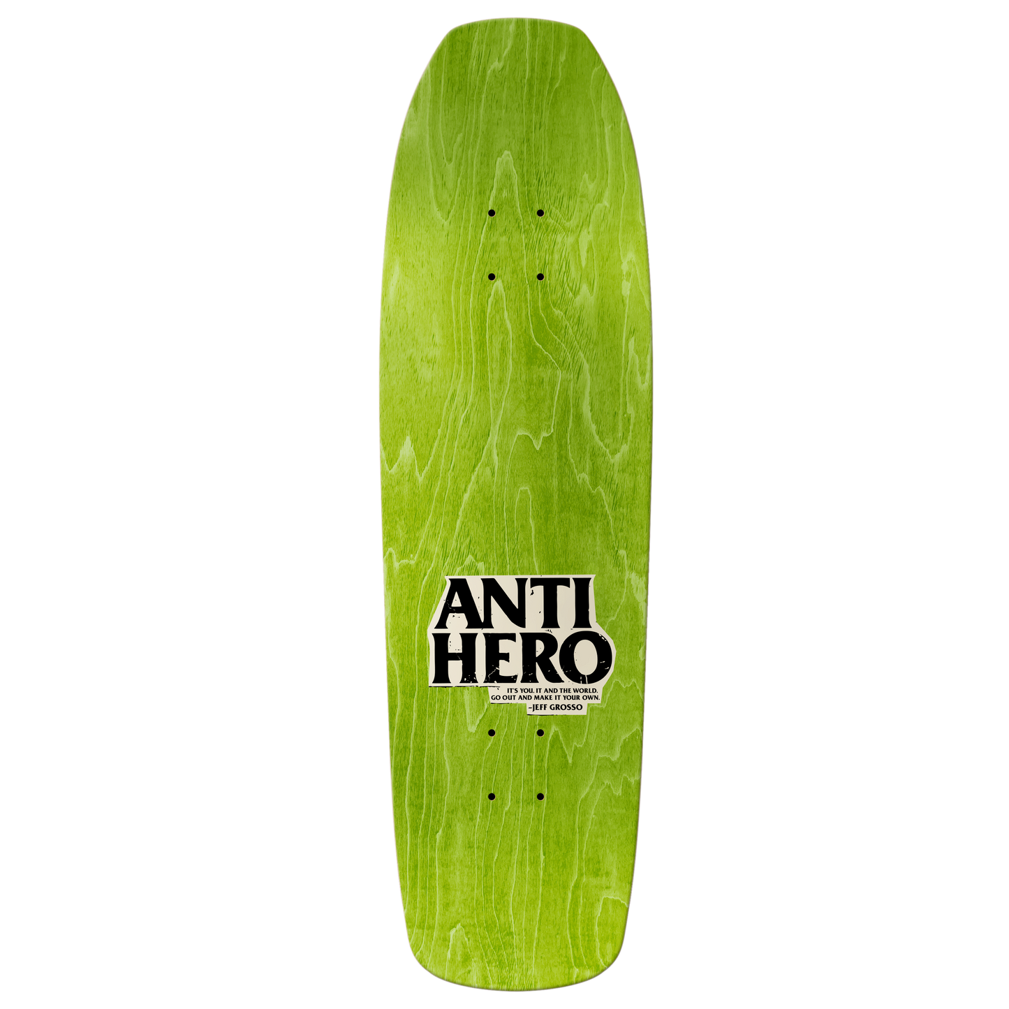 Antihero Grosso Skate Shop Day Exclusive Hand Plant Black Deck - 9.25