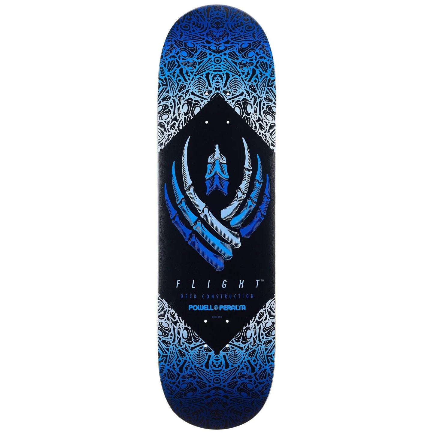 Powell Peralta Bones Blue Flight Deck - 9.0