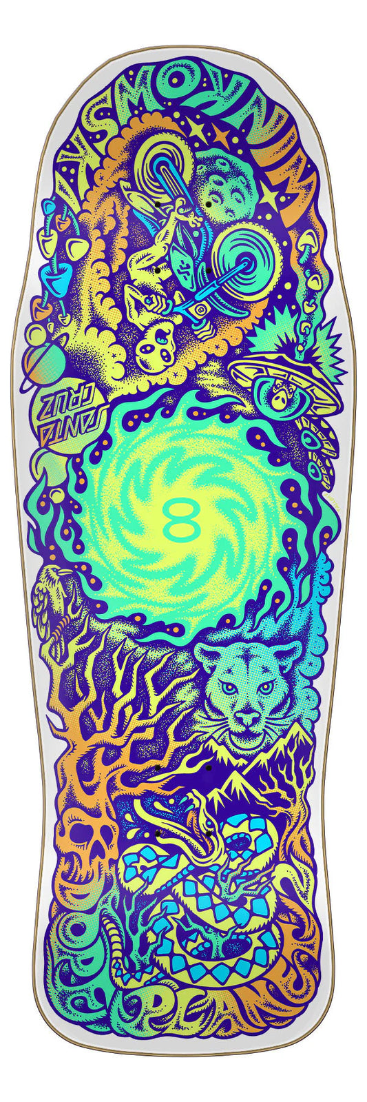 Santa Cruz Winkowski Dope Planet Two VX Deck - 10.34 X 30.54