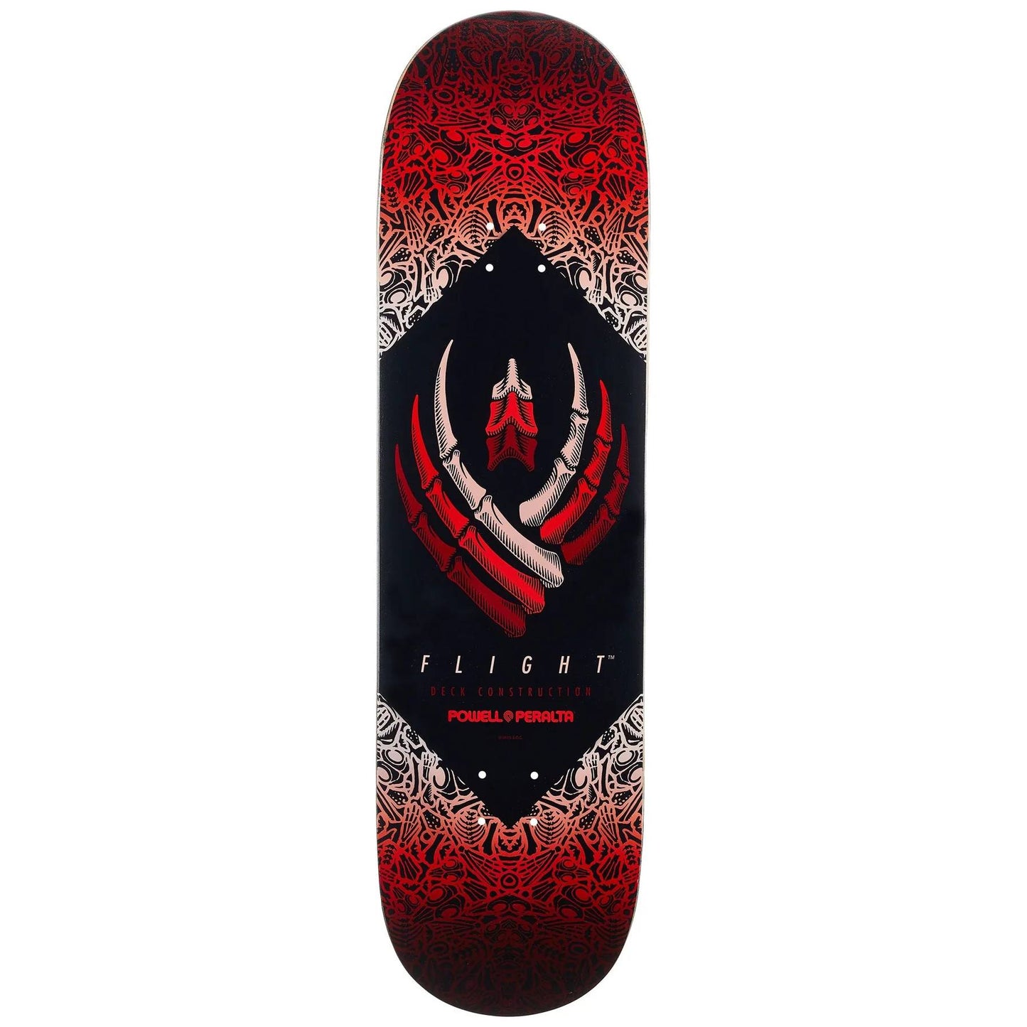 Powell Peralta Bones Red Flight Deck - 8.25