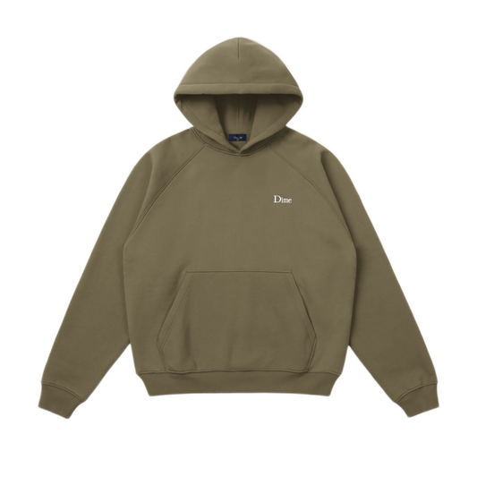 Dime Classic Small Logo Hoodie - Ivy Green