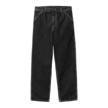 Load image into Gallery viewer, Carhartt WIP Simple Pant - Black Stone Washed