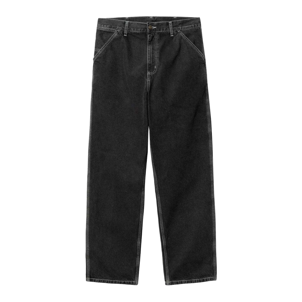 Carhartt WIP Simple Pant - Black Stone Washed