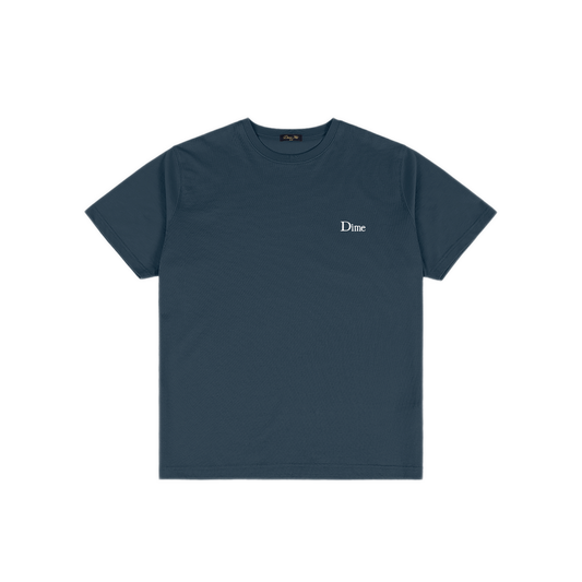 Dime Classic Small Logo Tee - Navy