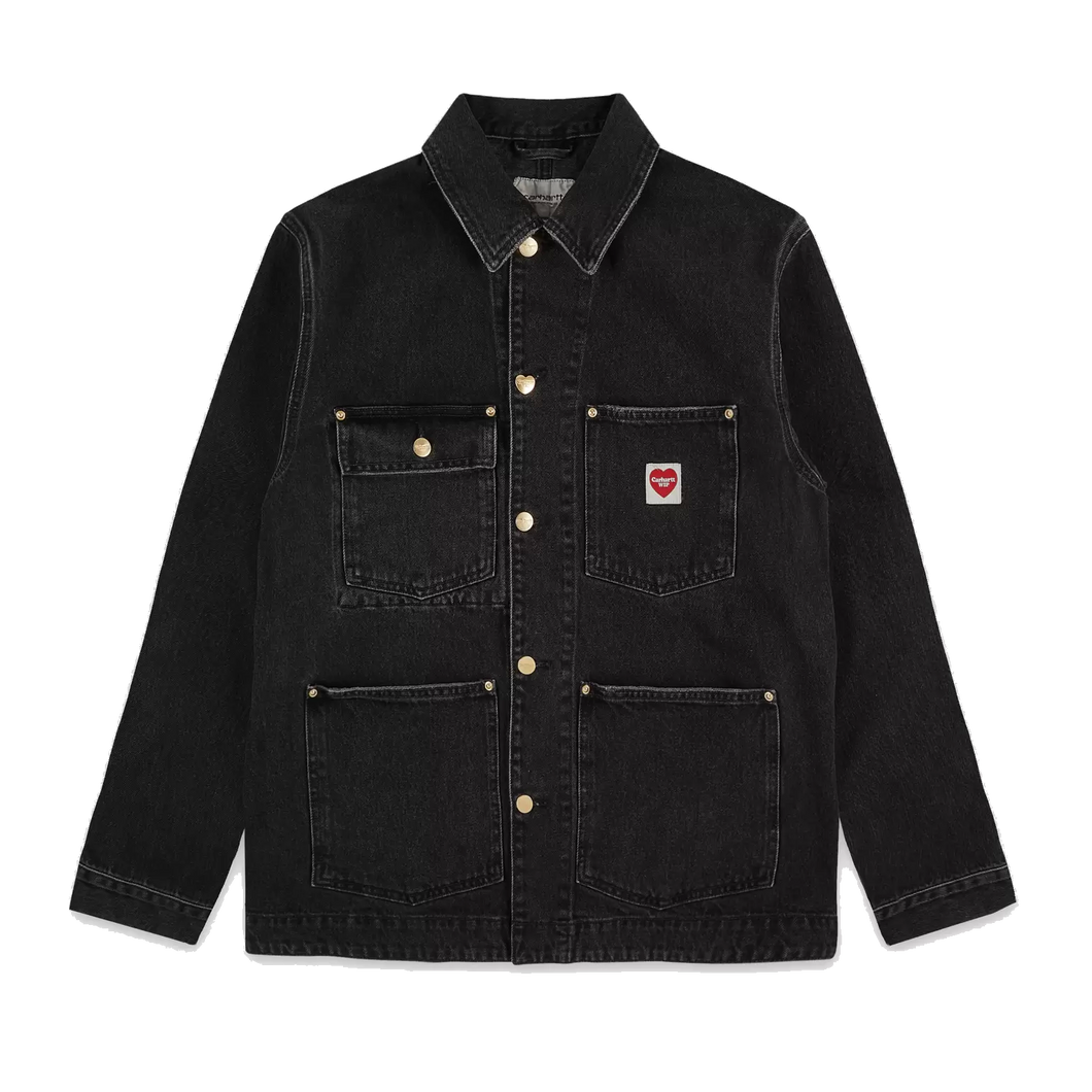 Carhartt WIP Nash Jacket - Black Stone Washed
