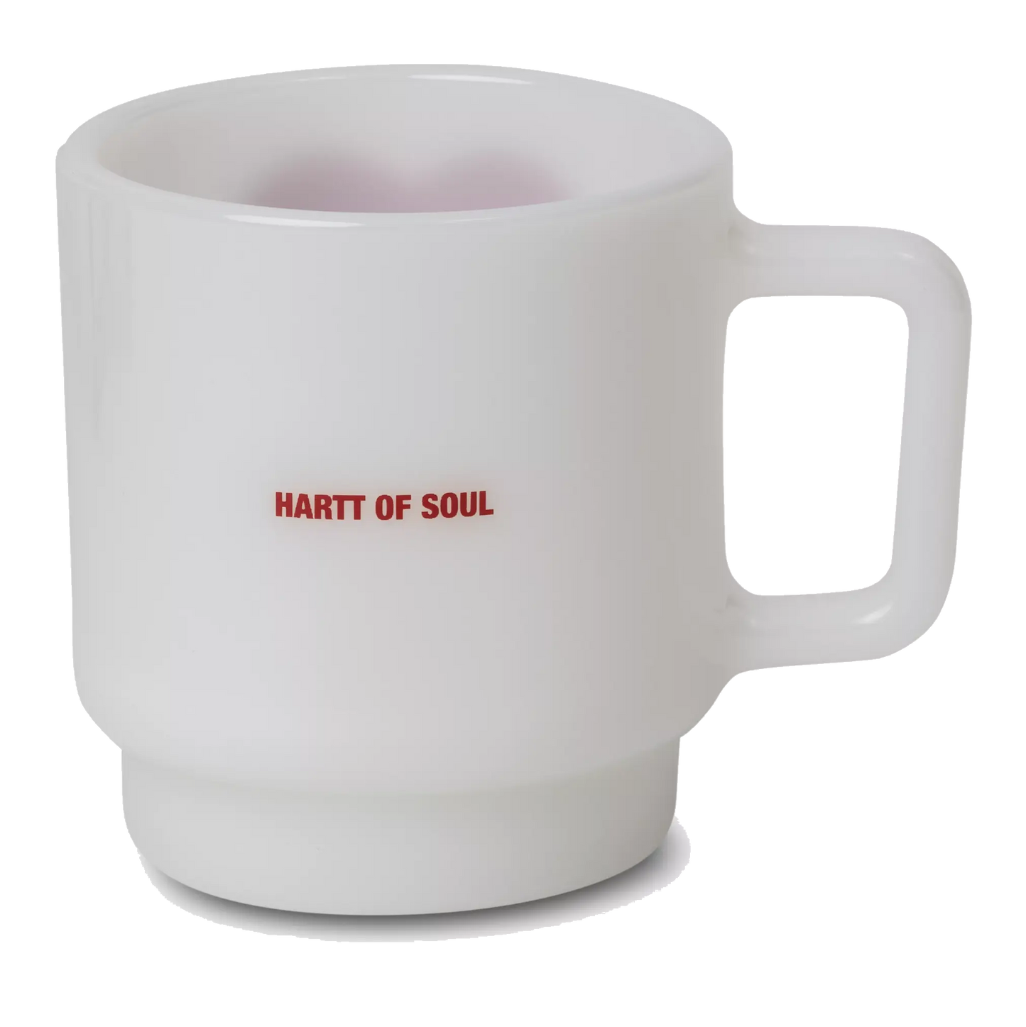 Carhartt WIP Heart Glass Mug - White