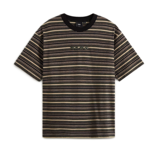 Vans Cameron Stripe Tee - Walnut
