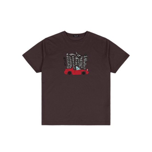 Dime Ville Tee - Dark Brown