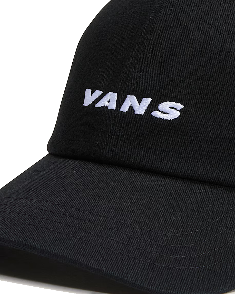 Vans Check Side Jockey Hat - Black