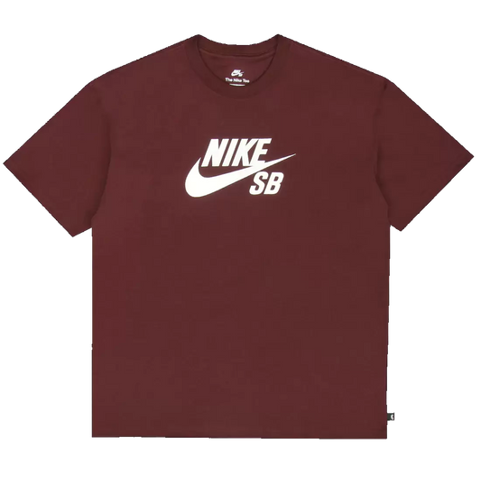 Nike SB Logo Tee - Burgundy Crush