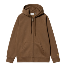 Load image into Gallery viewer, Carhartt WIP Hooded Chase Jacket - Tamarind/Gold