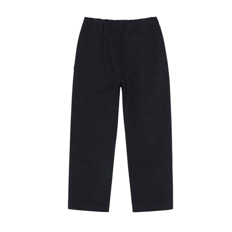 Stussy Brushed Beach Pant - Black – Ninetimes Skateshop