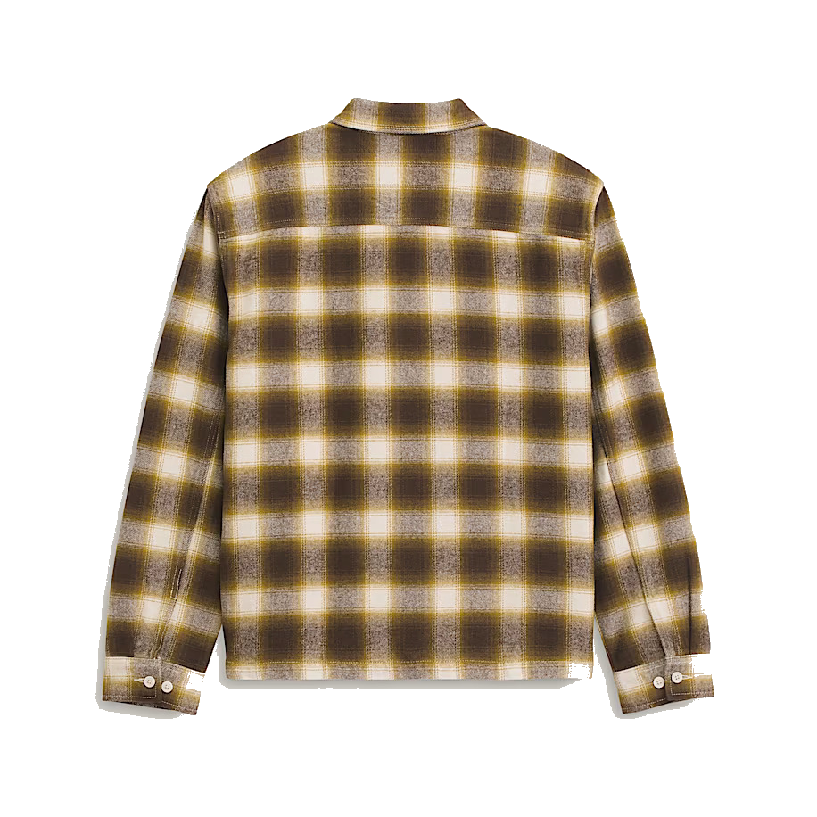 Vans Crestmont Plaid Shacket - Brown/Yellow