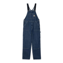 Load image into Gallery viewer, Carhartt WIP Double Knee Bib Overall - Blue Stone Washed