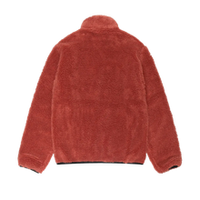 Load image into Gallery viewer, Stussy Sherpa Reversible Jacket - Terracotta