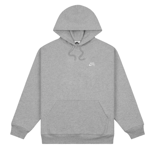 Nike SB Embroidered Hoodie - Dark Grey Heather