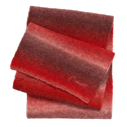 Carhartt WIP Tony Stripe Jacquard Scarf - Palisander/Glassy Pink