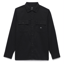 Load image into Gallery viewer, Vans Sparwood Longsleeve Shirt - Black