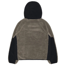 Load image into Gallery viewer, Stussy Sherpa Paneled Hooded Jacket - Stone