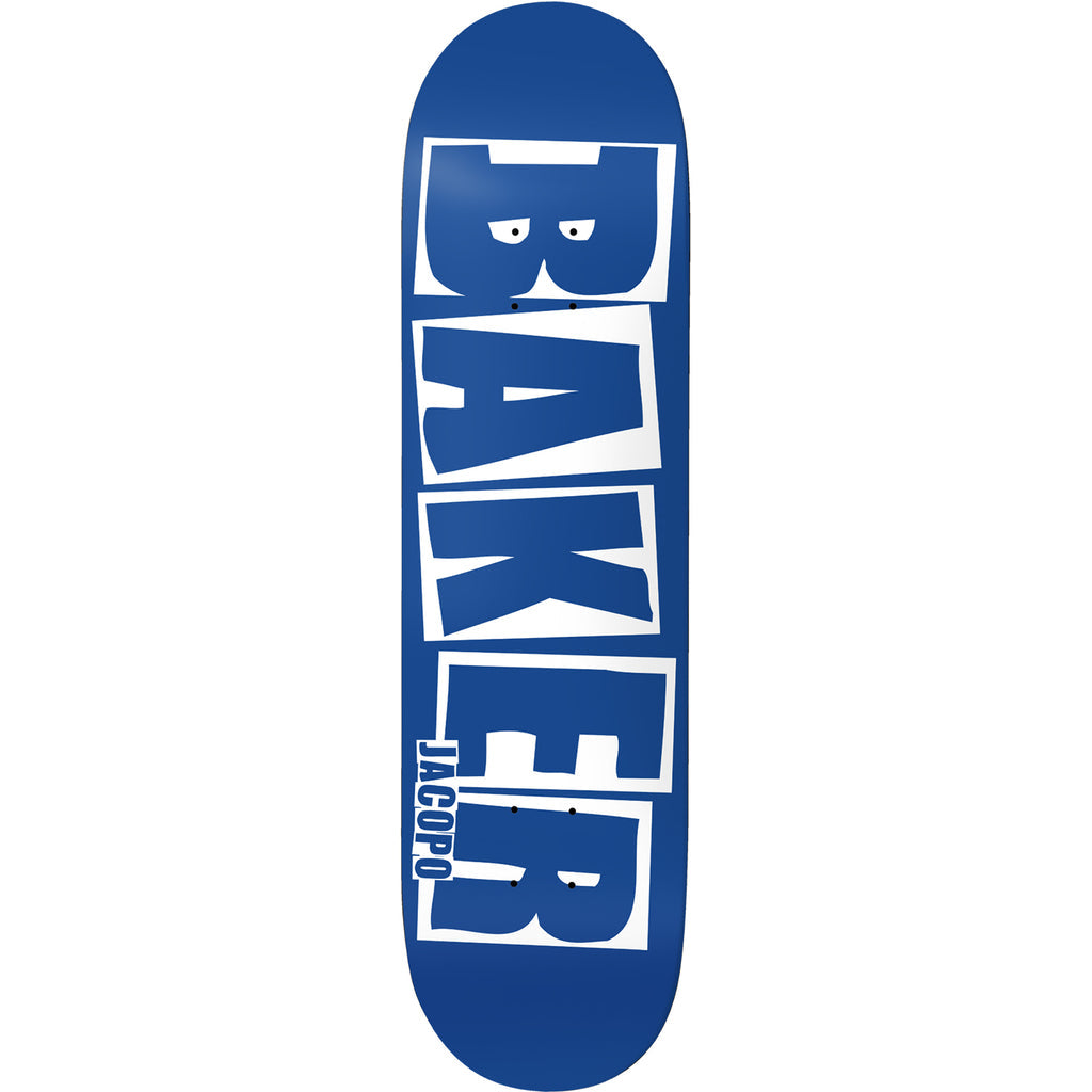 Baker Jacopo Brand Name B2 Deck Blue - 8.25
