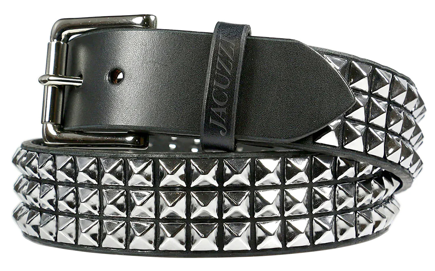 Jacuzzi Unlimited P.U. Leather Studded Belt - Black