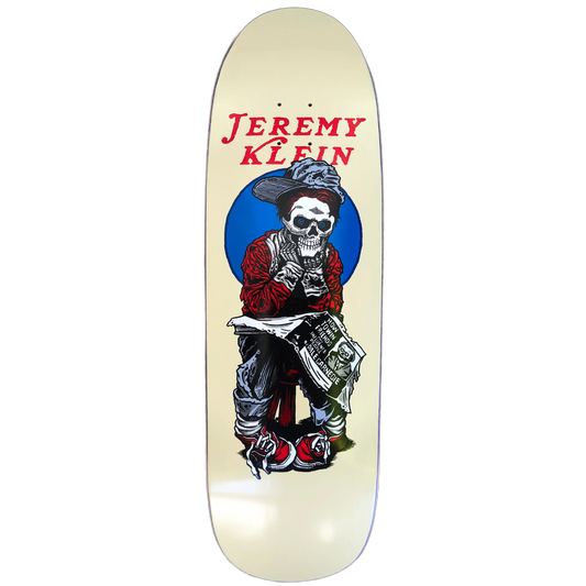 Hook-Ups Black Eye Kid Skull Jeremy Klein Deck - 9.5
